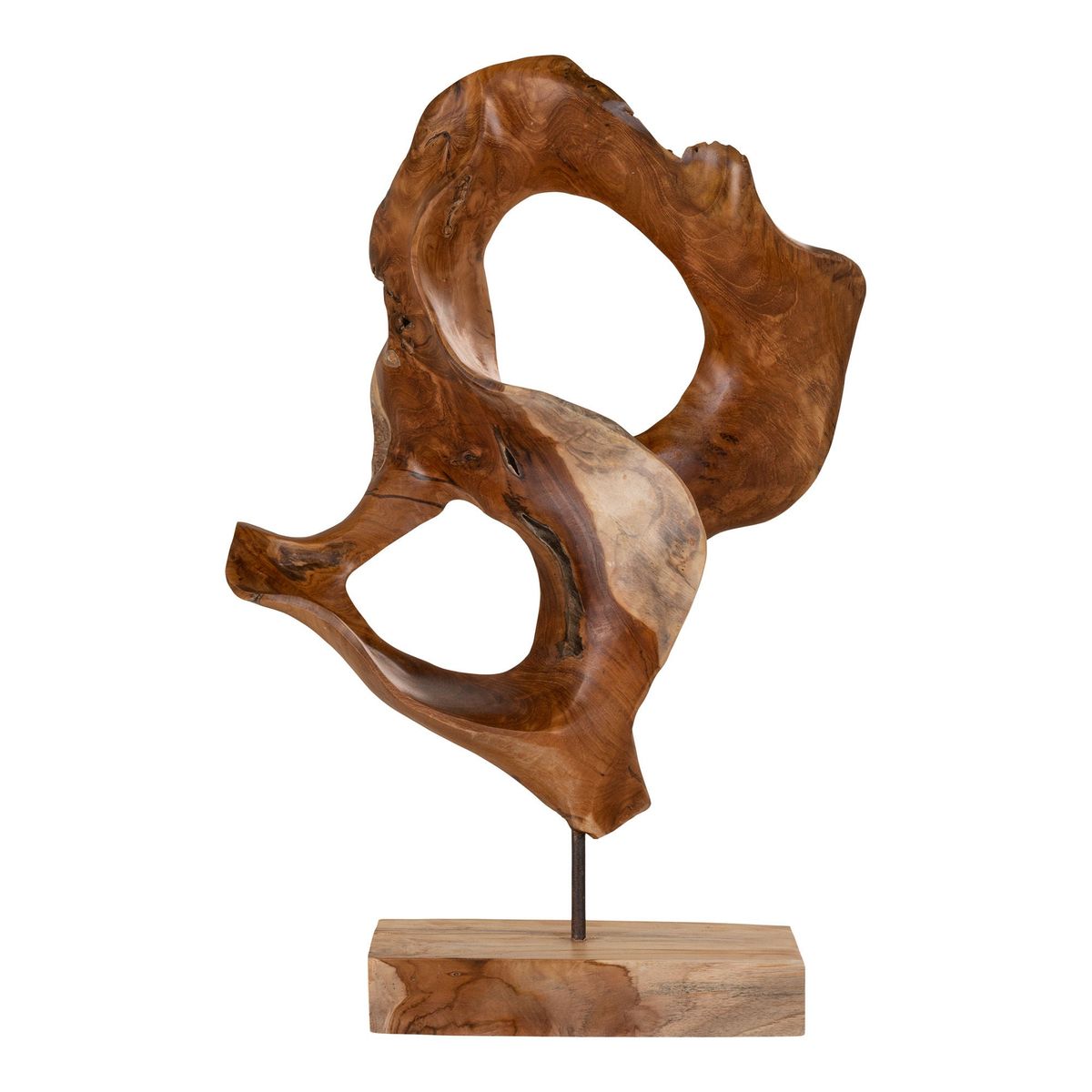 Donato Teak Skulptur - H60 cm