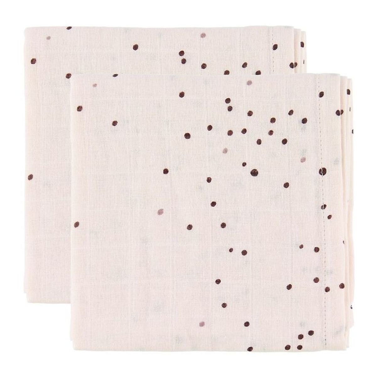 Done By Deer Stofble - 70x70 - 2-pak - Powder Dreamy Dots