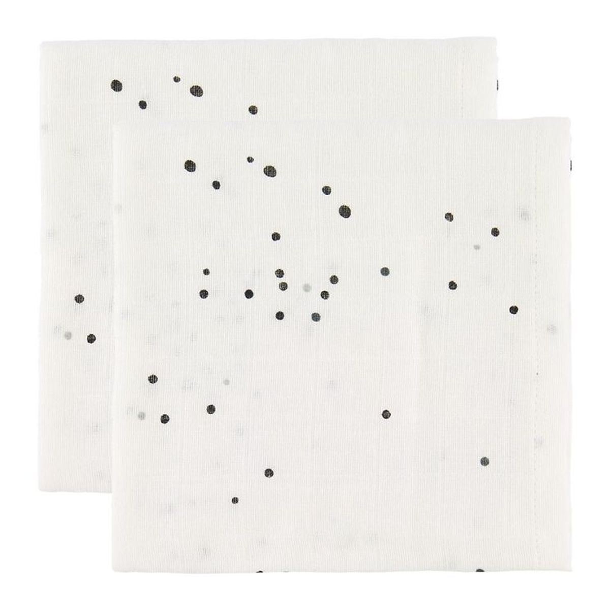 Done By Deer Stofble - 70x70 - 2-pak - White Dreamy Dots