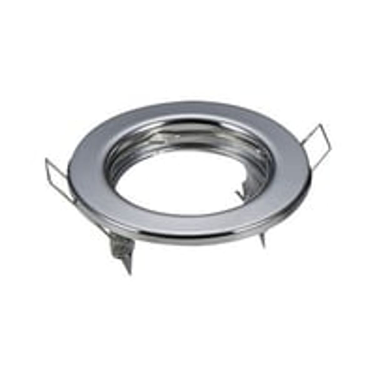 Downlight kit med kromfinish, uden lyskilde - Hul: 6,5 cm, Ml: 8 cm, vlg MR16 eller GU10 fatning