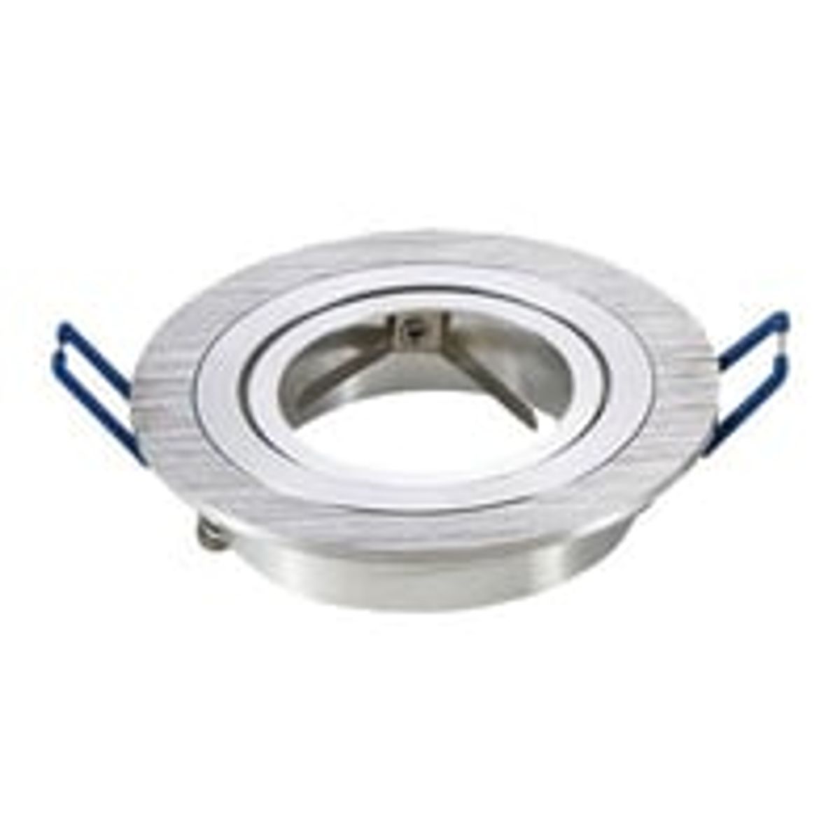 Downlight kit uden lyskilde - Brstet aluminium (9,1 cm) - Vlg MR16 eller GU10 fatning