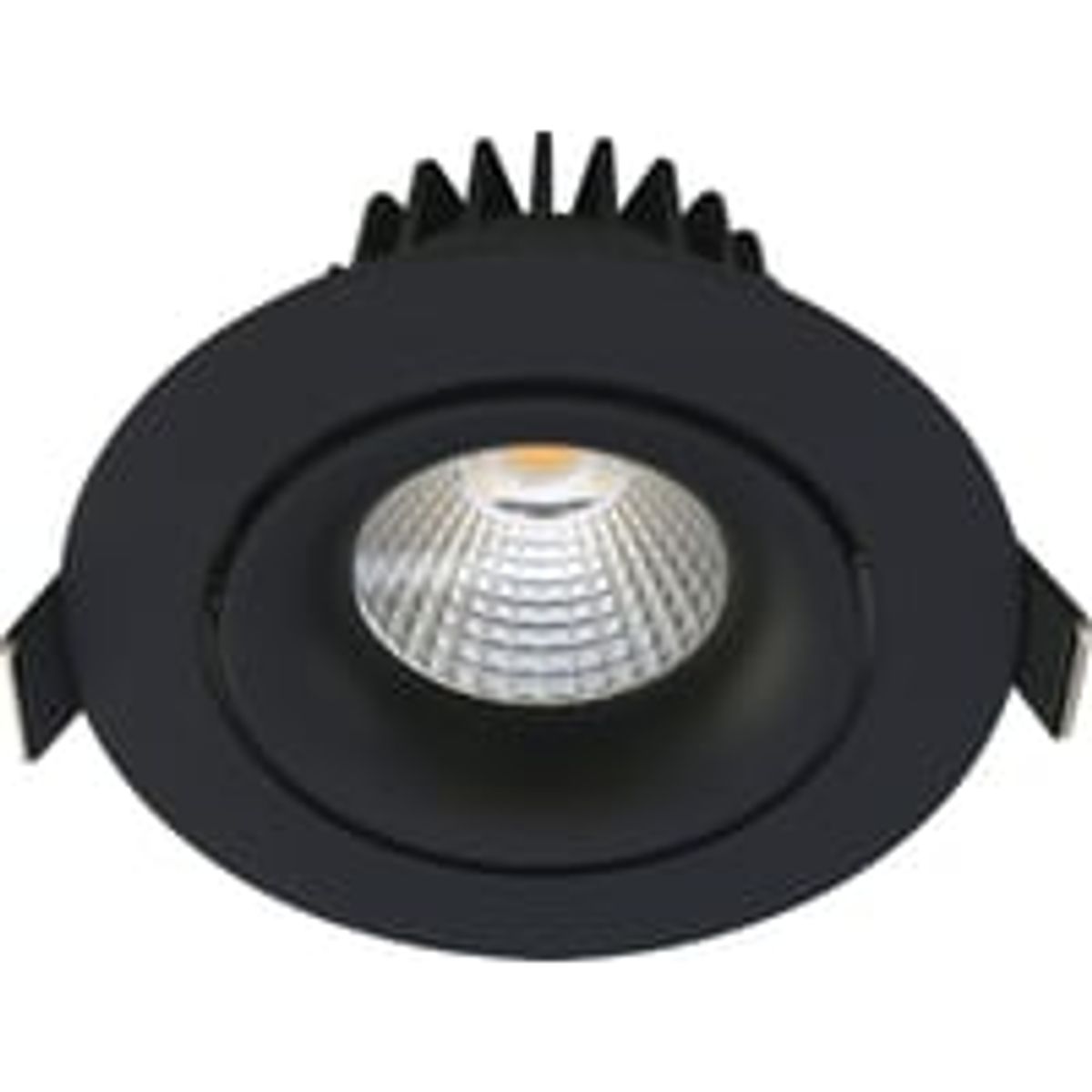 Downlight Velia Tilt LED 10,9W 2700K, 650 lumen, 230V, rund, sort