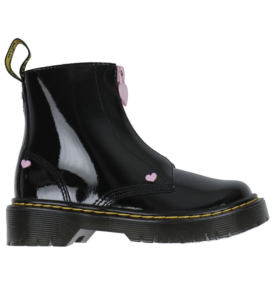 Dr. Martens Støvler - Bex Heart - Sort/Pale Pink