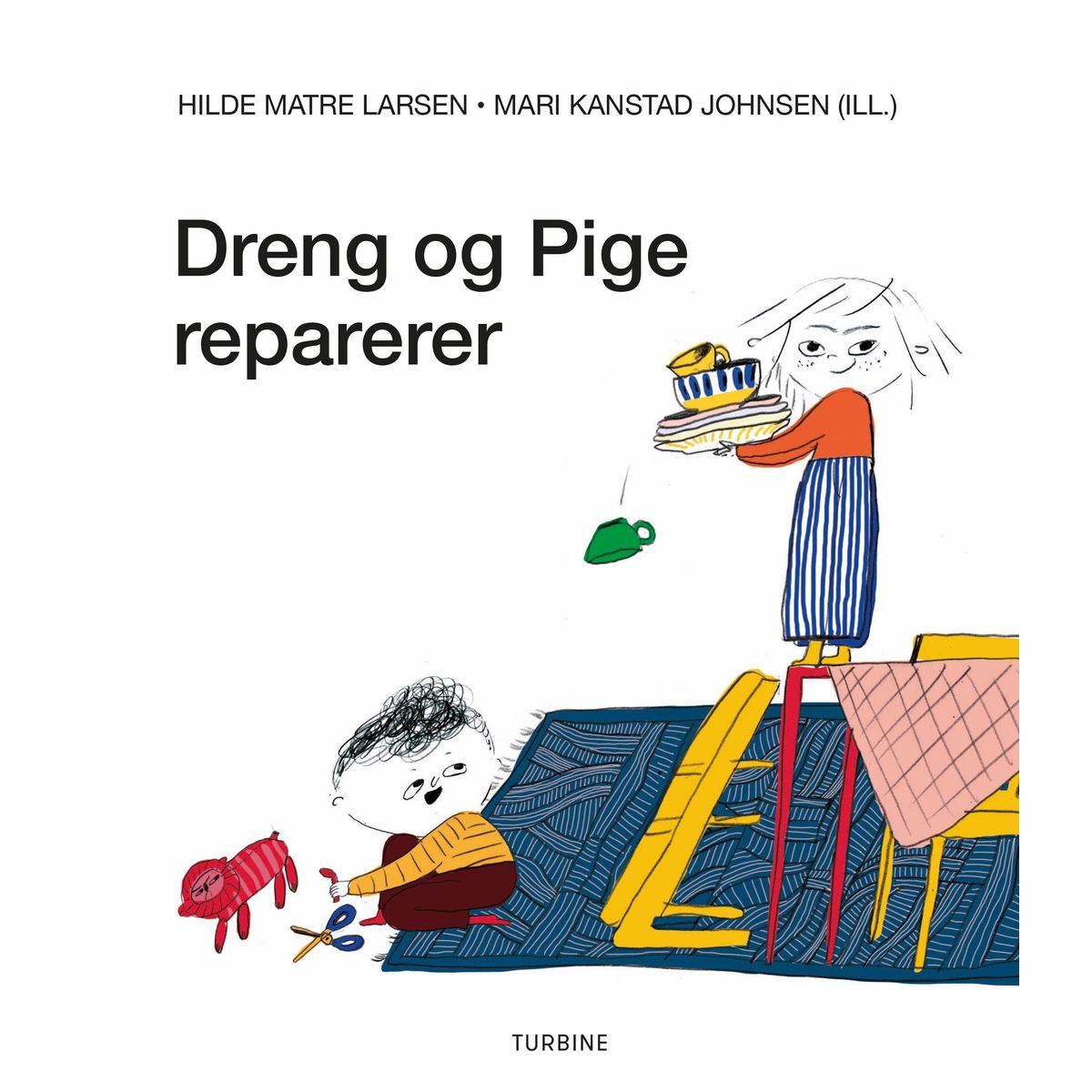 Dreng og Pige reparerer