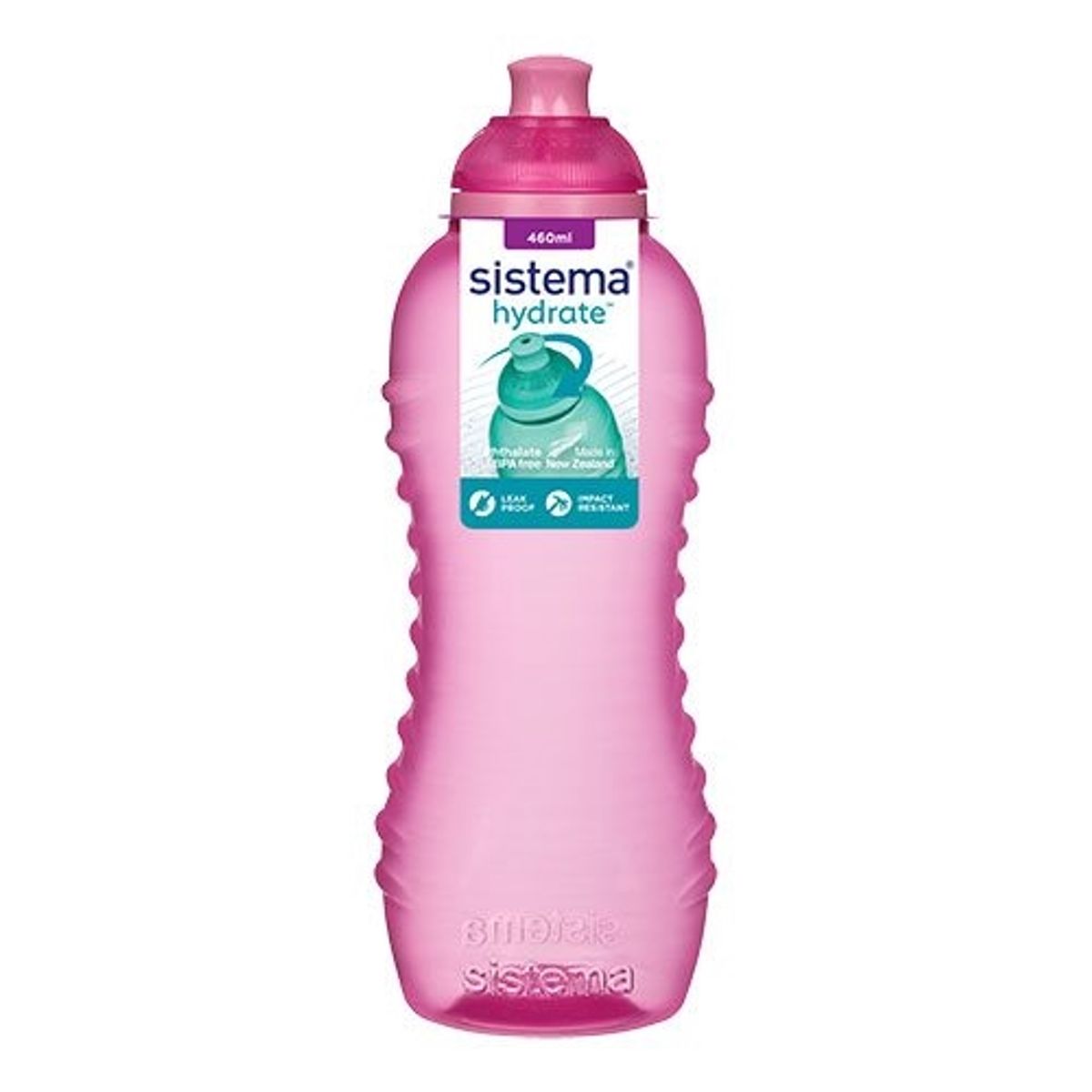 Drikkedunk Twist'n sip Pink - 460 ml - Sistema