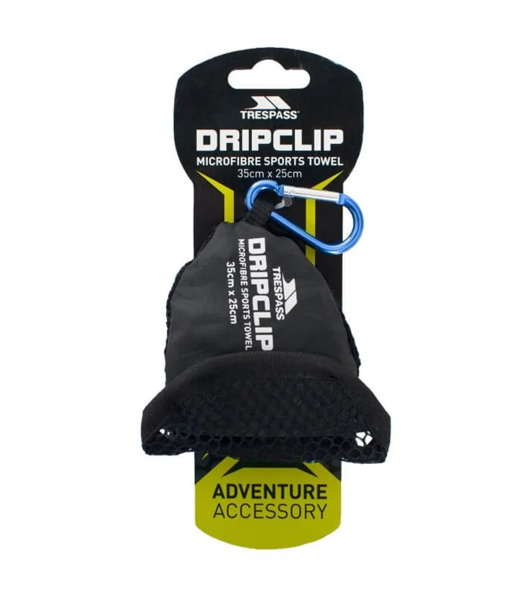 DRIPCLIP Polyester Mikrofiber Håndklæde Trespass