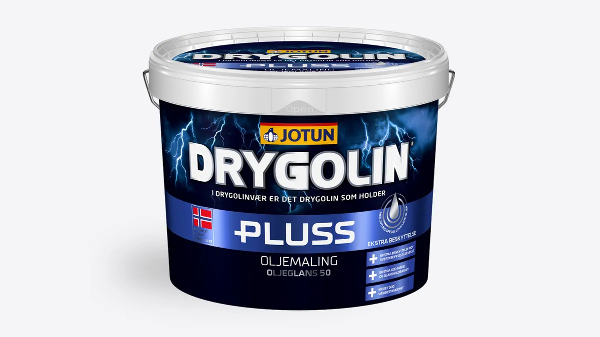 DRYGOLIN Plus Oliemaling 9 L