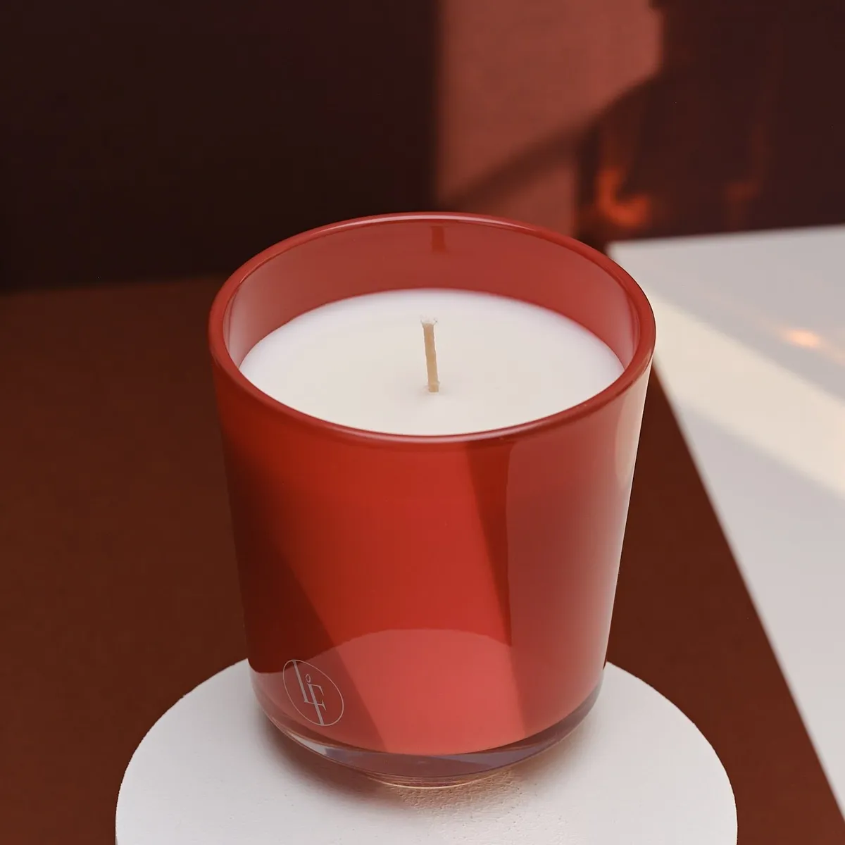 DUFTLYS MED AMBRE FAUVE - AMBER, HELIOTROP & HARPIKS - Scented Candle / Duftlys - Bougies la Francaise - BLF - StudioBuus