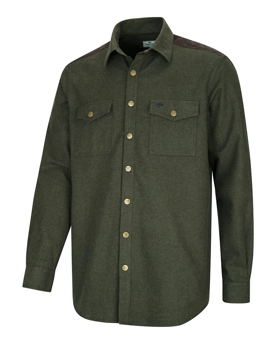 Dunvegan Flanel Shirt skjorte m. skulderforstærkninger - 3XL