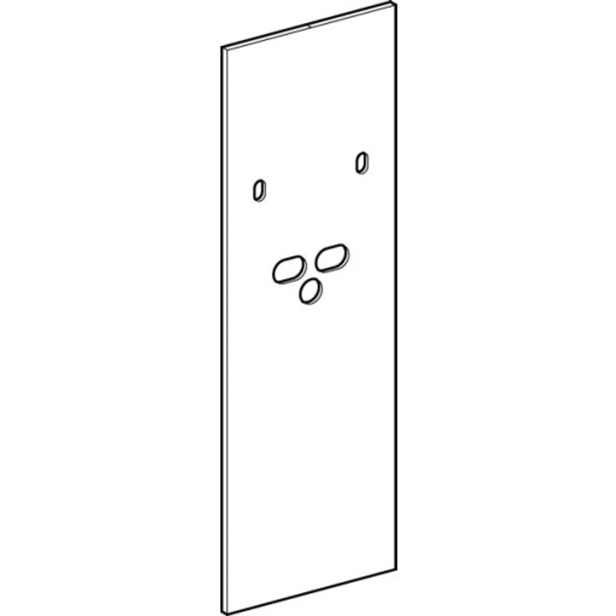 Duofix system-gipsplade til hv-element