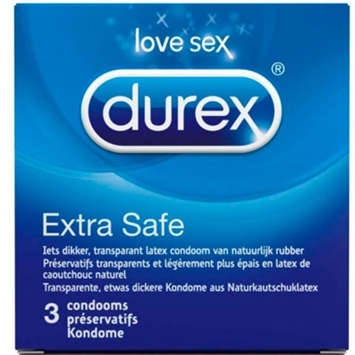 Durex Extra Safe Kondomer 3 Stk