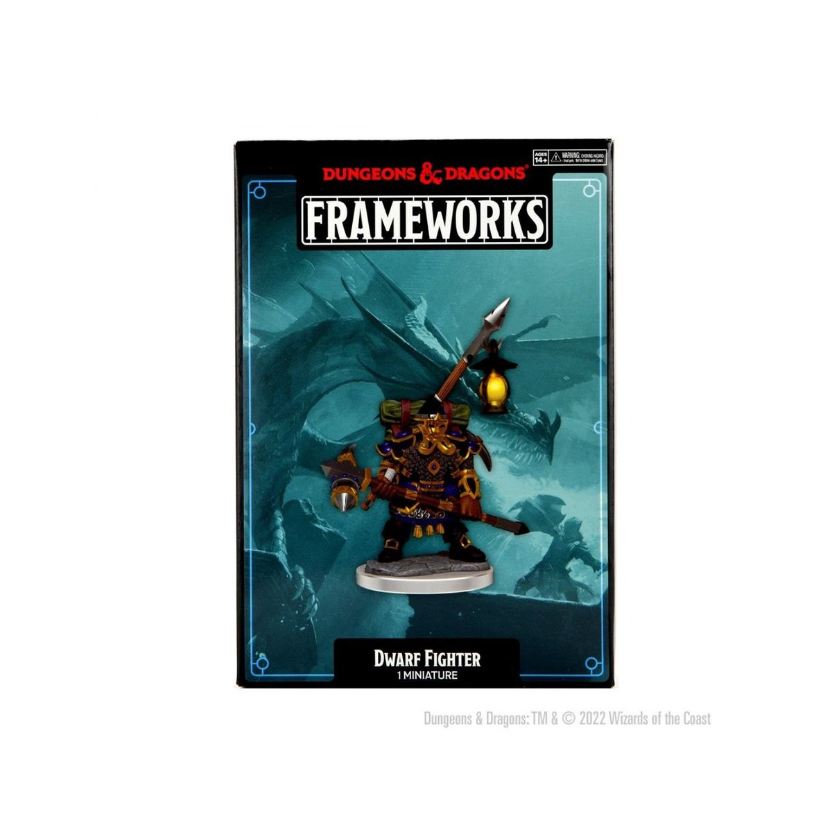 Dwarf Fighter - Male - D&D Frameworks - Wizkids