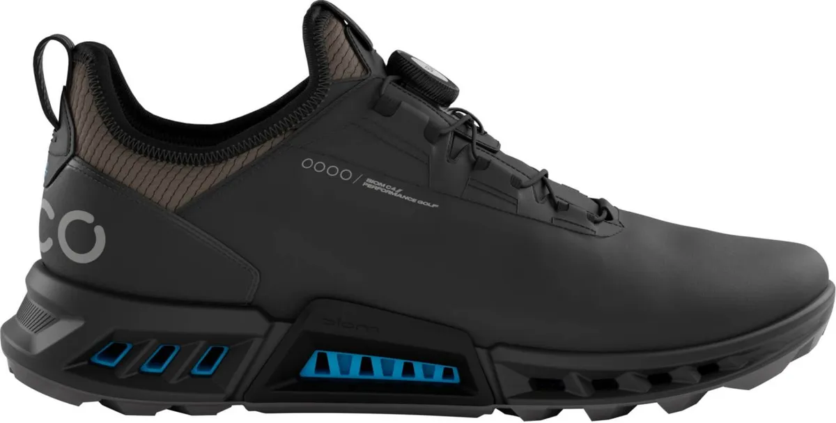 Ecco Biom C4 BOA Vandtætte Herre Golfsko Uden Spikes - Black - Str. 39 Normal