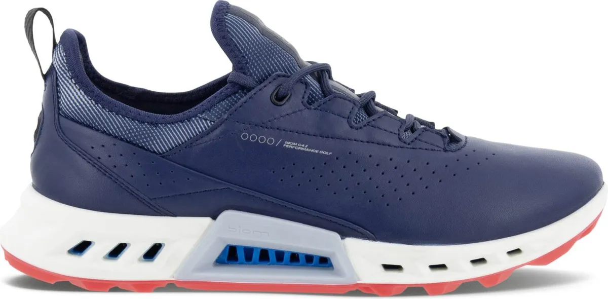 Ecco Biom C4 Vandtætte Dame Golfsko Uden Spikes - Marine - Str. 36 Normal