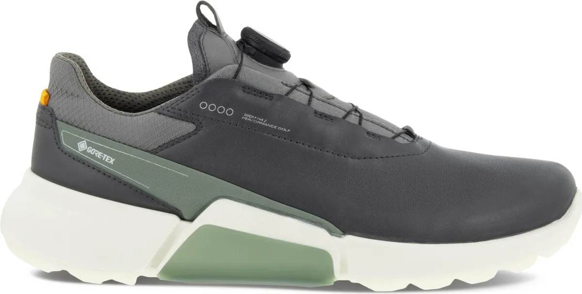 Ecco Biom Hybrid 4 (2023) BOA Vandtætte Herre Golfsko Uden Spikes - Magnet/Frosty Green - Str. 40 Normal