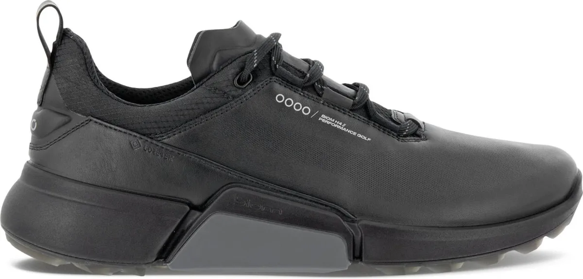 Ecco Biom Hybrid 4 (2023) Vandtætte Herre Golfsko Uden Spikes - Black - Str. 39 Normal