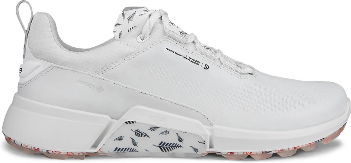 Ecco Biom Hybrid 4 (Lydia Ko Edition) (2024) Vandtætte Dame Golfsko Uden Spikes - White - Str. 36 Normal