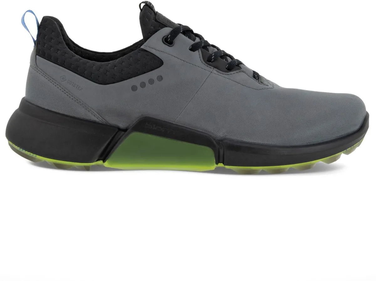 Ecco Biom Hybrid 4 Vandtætte Herre Golfsko Uden Spikes - Titanium - Str. 39 Normal