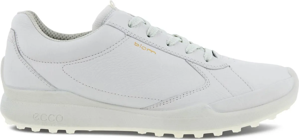 Ecco Biom Hybrid Vandtætte Dame Golfsko Uden Spikes - White - Str. 37 Normal