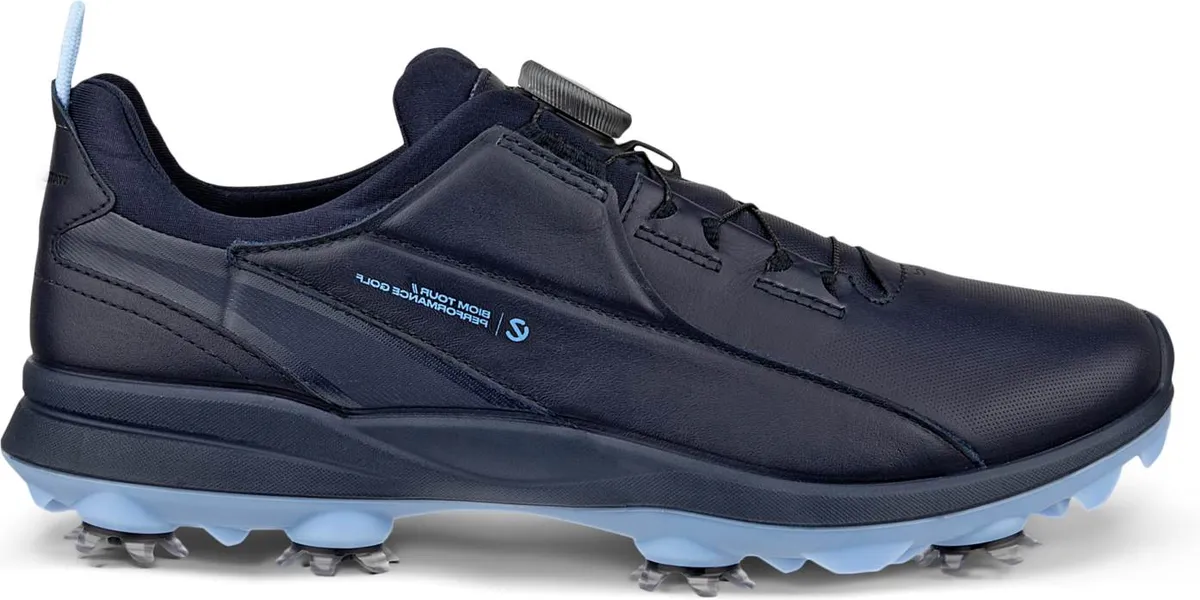 Ecco Biom Tour BOA Vandtætte Dame Golfsko Med Spikes - Night Sky - Str. 39 Normal