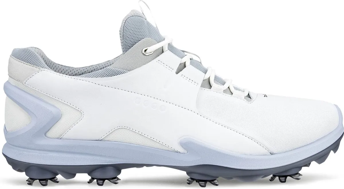 Ecco Biom Tour G8 Vandtætte Herre Golfsko Med Spikes - White - Str. 40 Normal