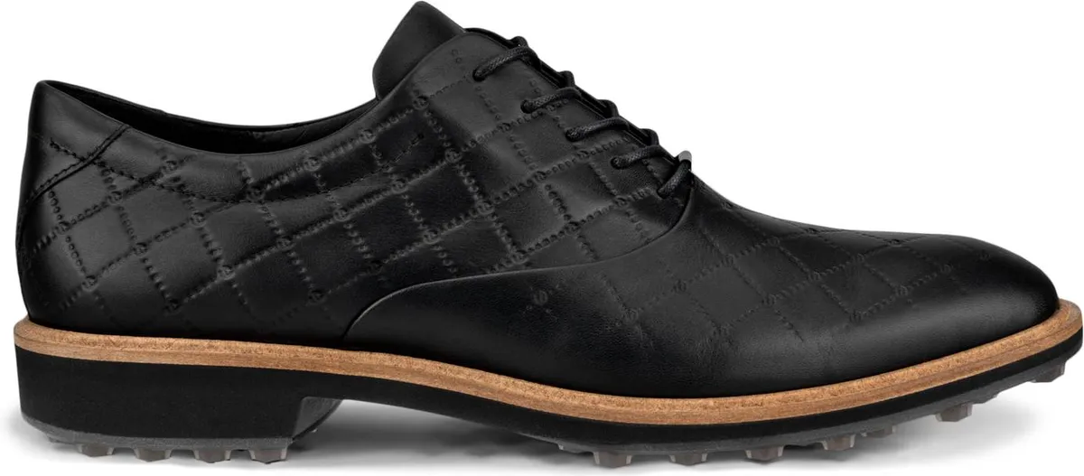 Ecco Classic Hybrid Vandtætte Herre Golfsko Uden Spikes - Black - Str. 39 Normal