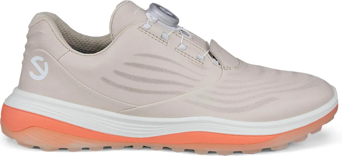 Ecco LT1 BOA Vandtætte Dame Golfsko Uden Spikes - Limestone - Str. 41 Normal