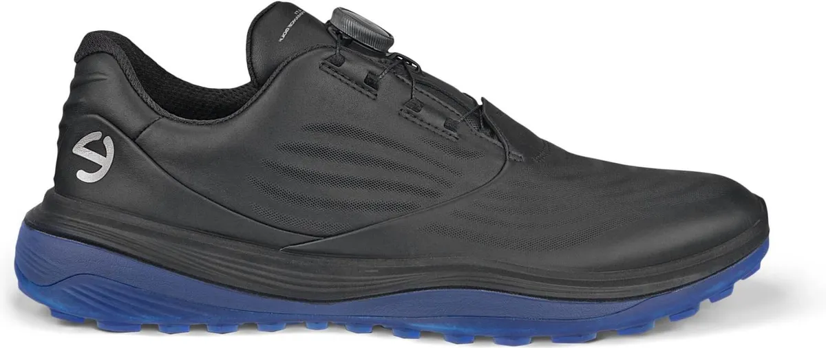 Ecco LT1 BOA Vandtætte Herre Golfsko Uden Spikes - Black - Str. 39 Normal