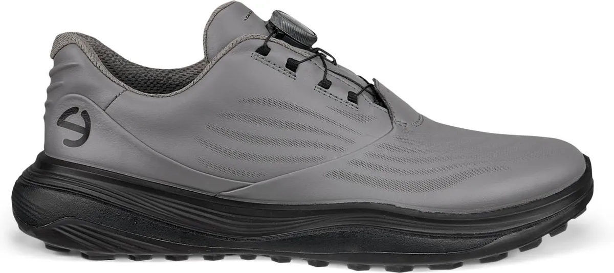 Ecco LT1 BOA Vandtætte Herre Golfsko Uden Spikes - Steel - Str. 39 Normal