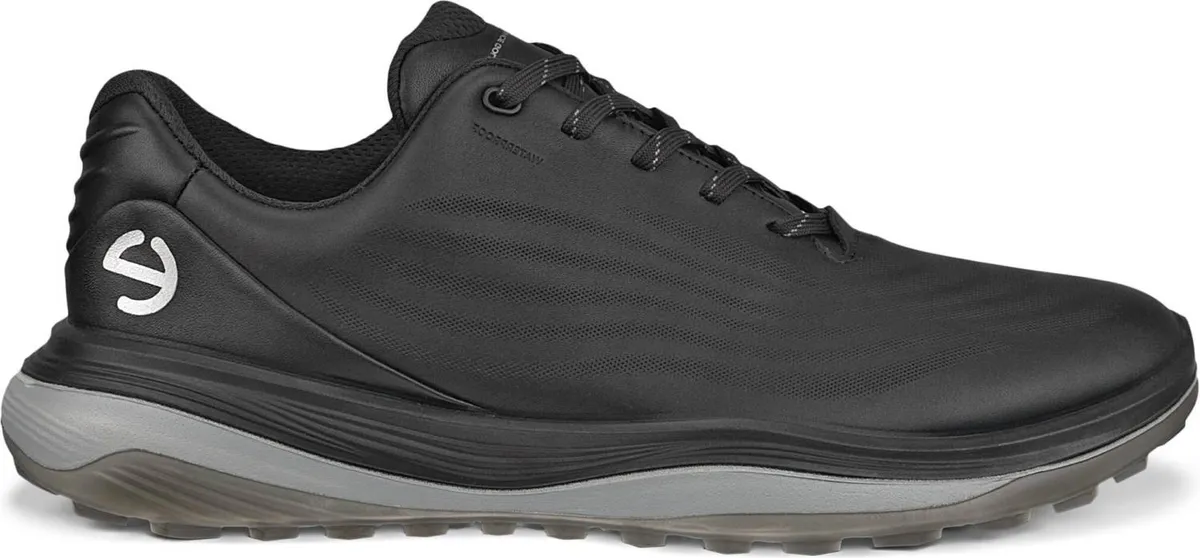 Ecco LT1 Vandtætte Herre Golfsko Uden Spikes - Black - Str. 40 Normal