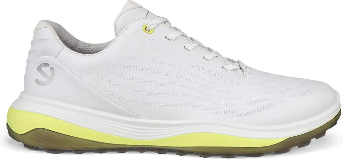 Ecco LT1 Vandtætte Herre Golfsko Uden Spikes - White - Str. 39 Normal