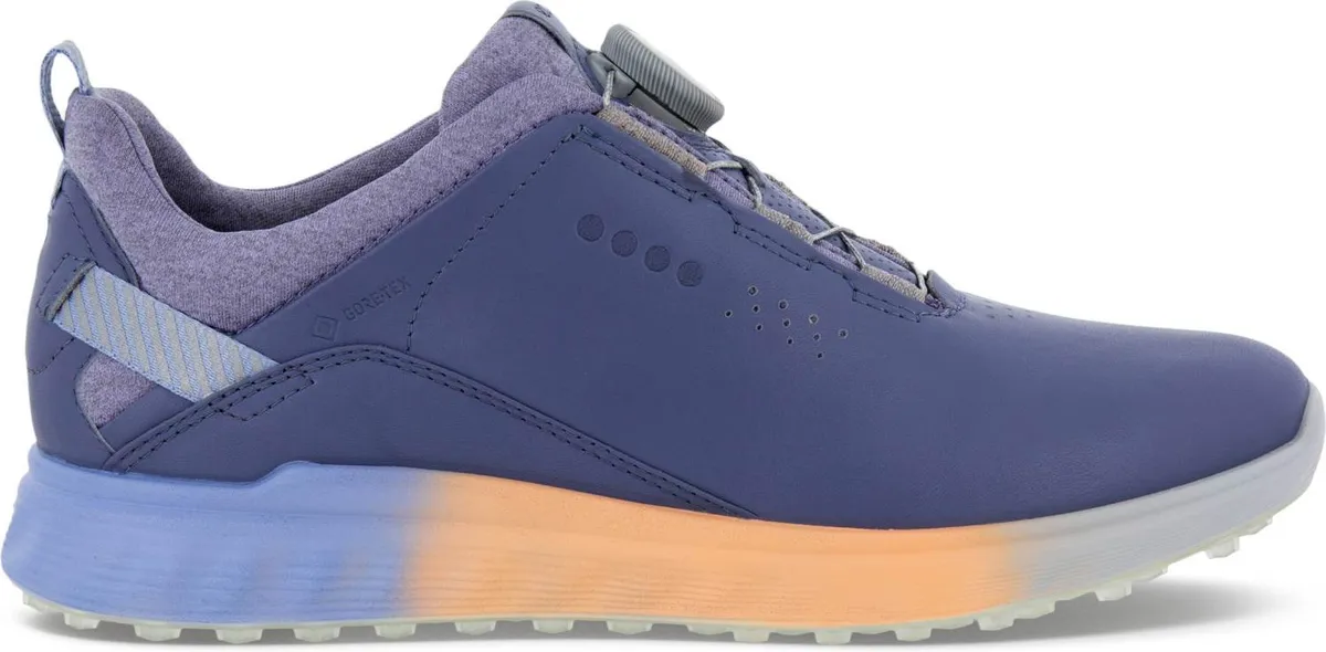 Ecco S-Three BOA Vandtætte Dame Golfsko Uden Spikes - Misty/Eventide - Str. 40 Normal