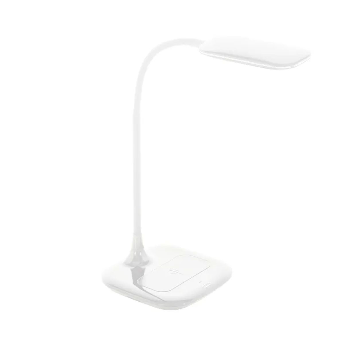 EGLO Masserie Bord Qi Touch H420 3,4w 460lm 4000k 3-trin Hvid - Bordlampe - 98247