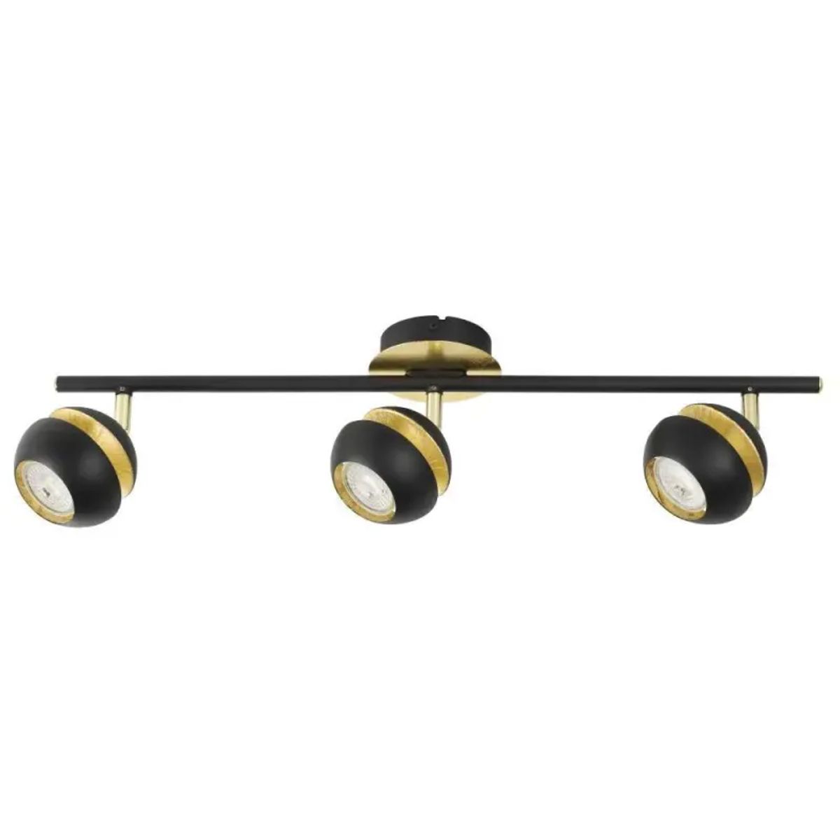 EGLO Nocito Spot 3l Sort/guld - Spotlampe - 95484