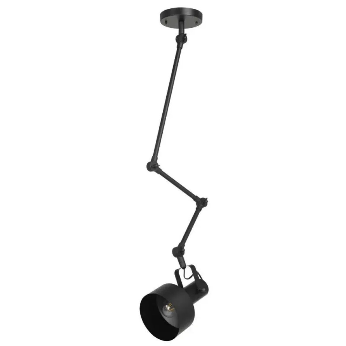 EGLO Takeley Loft H1260 E27 Sort - Loftlampe - 43561