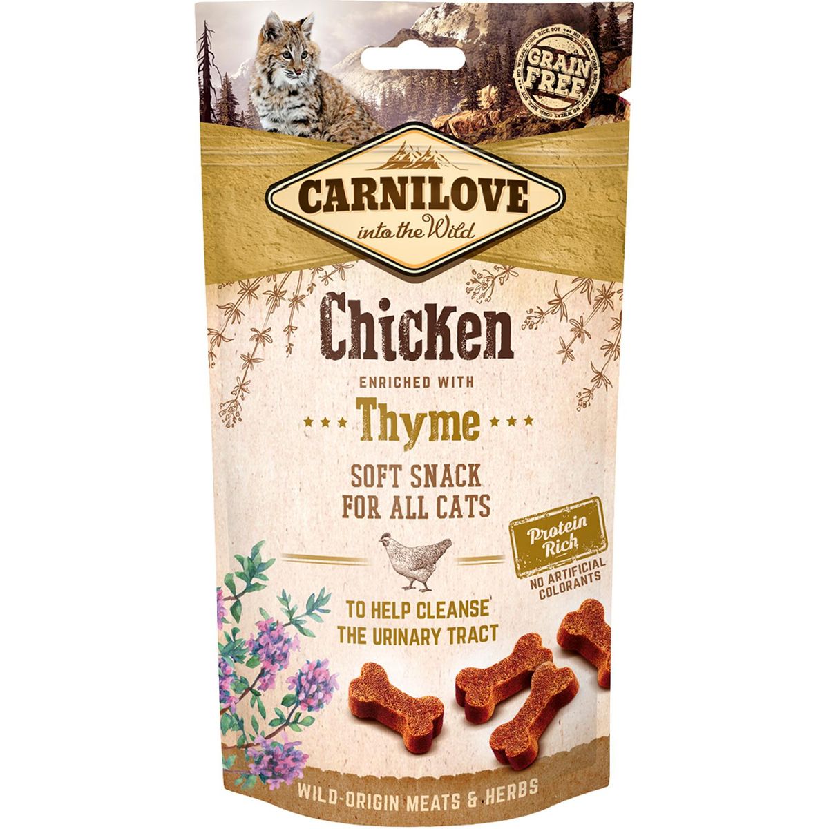 Eldorado - Carnilove Cat Semi Moist Snack Chicken 50g - Kattegodbider