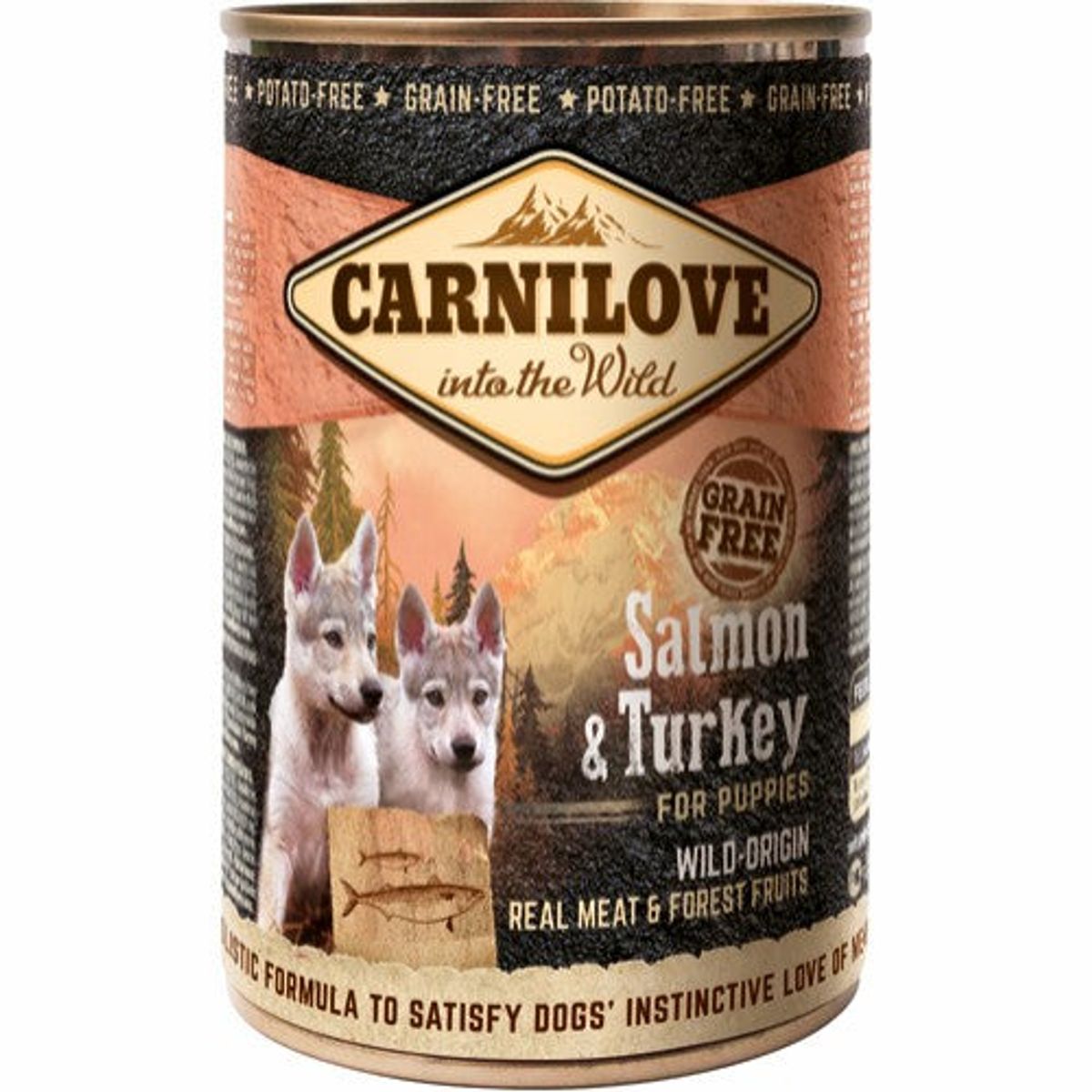 Eldorado - Carnilove laks/kalkun hvalpefoder 400g - Hundefoder