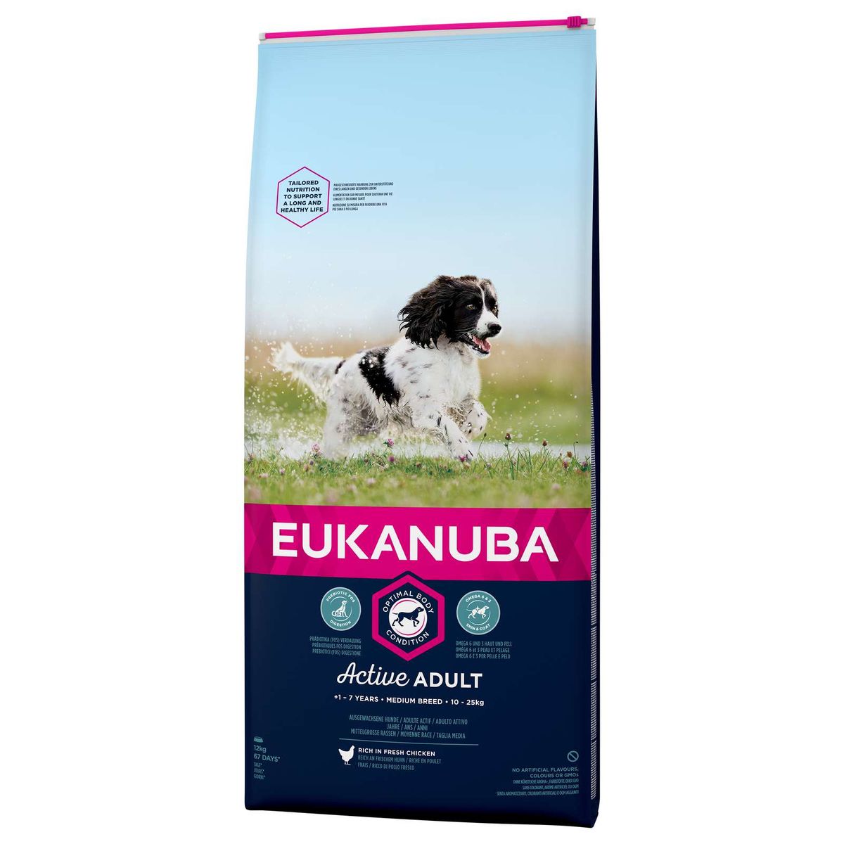 Eldorado - Eukanuba adult medium Kylling 12kg - Hundefoder