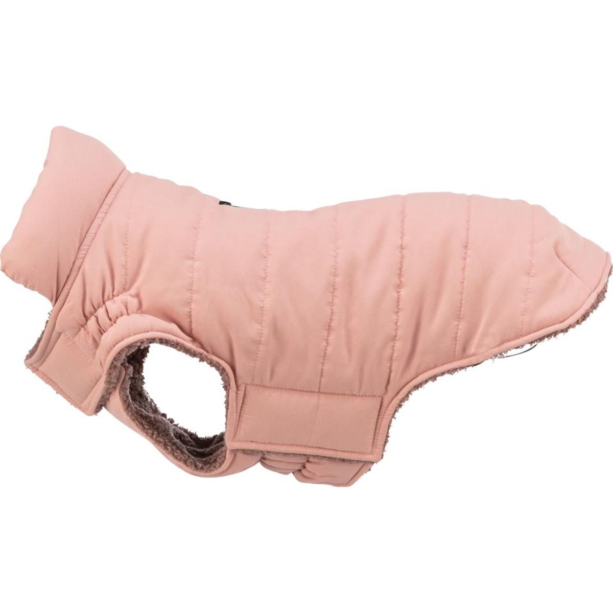 Eldorado - Trixie Lesmont vinterfrakke til hunde, Farve: Aprikos - M: ryg: 45 cm, mave: 52-58 cm, hals: 44-52 cm - Pet Apparel - Polyester","Fleece