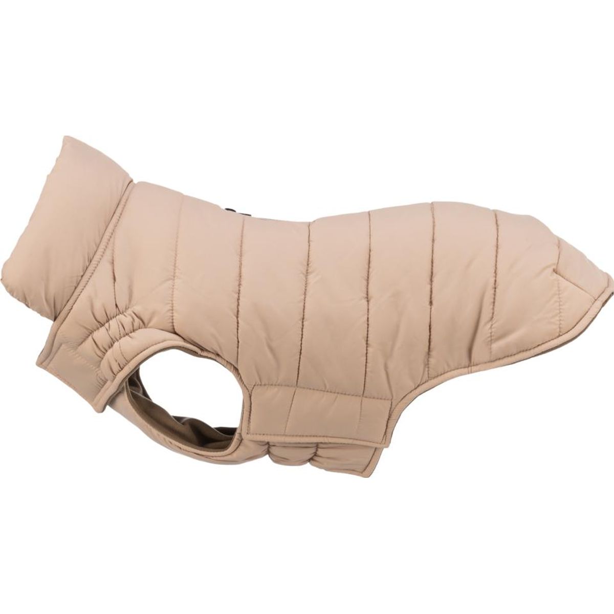 Eldorado - Trixie Lesmont vinterfrakke til hunde, Farve: Beige - M: ryg: 45 cm, mave: 52-58 cm, hals: 44-52 cm - Pet Apparel - Polyester","Fleece