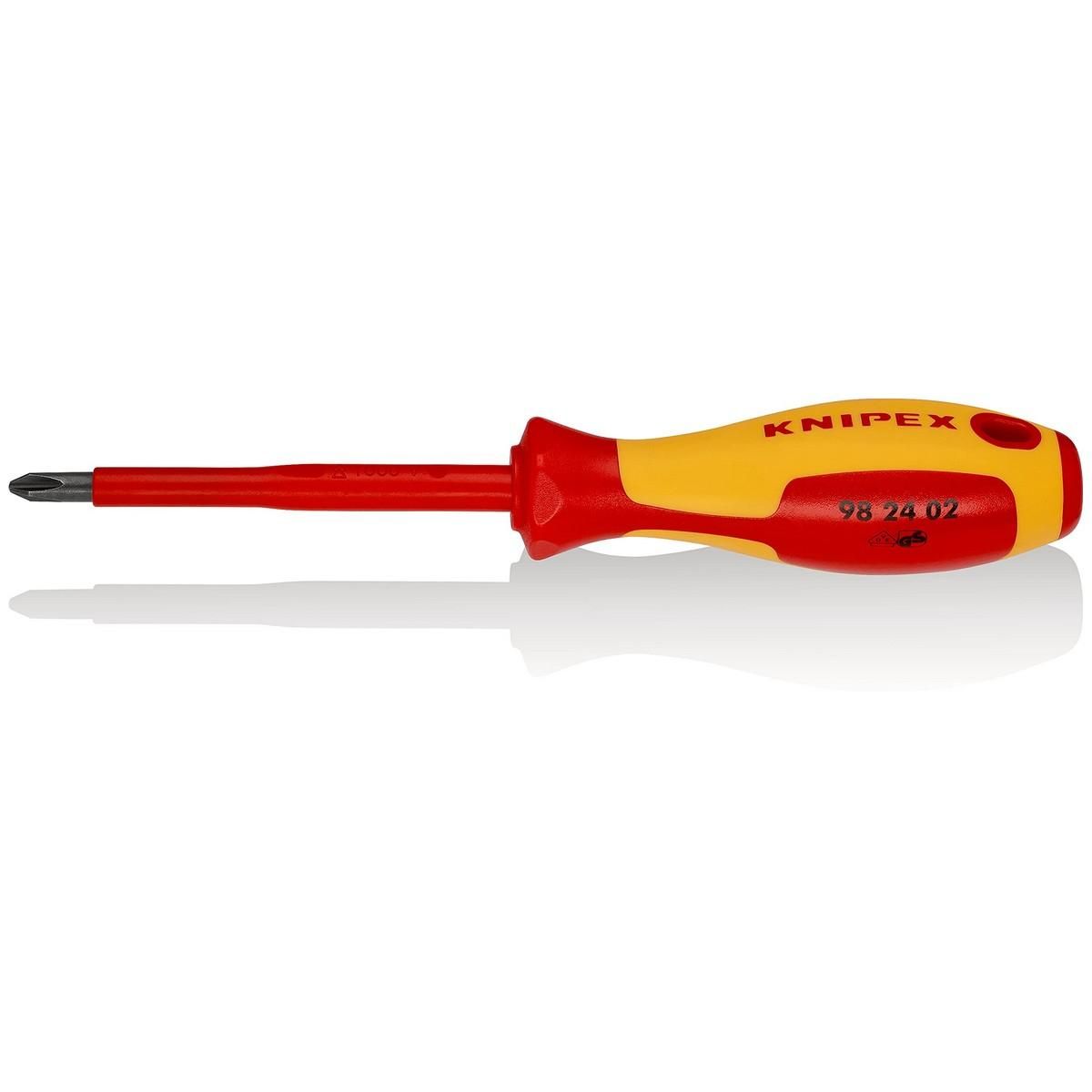 Elektriker skruetrækker Knipex 982402 Stjerne