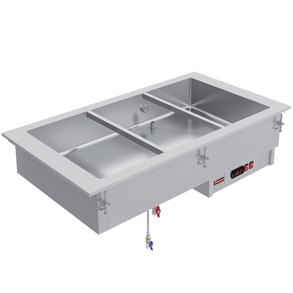 Element bain-marie 3 GN 1/1