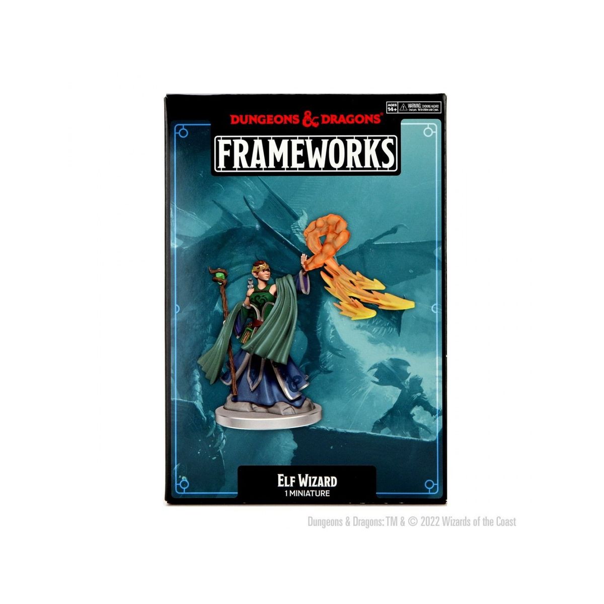 Elf Wizard - Female - D&D Frameworks - Wizkids