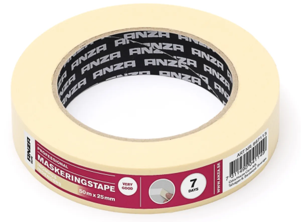 Elite PRO maskeringstape Inde 50m x 25mm