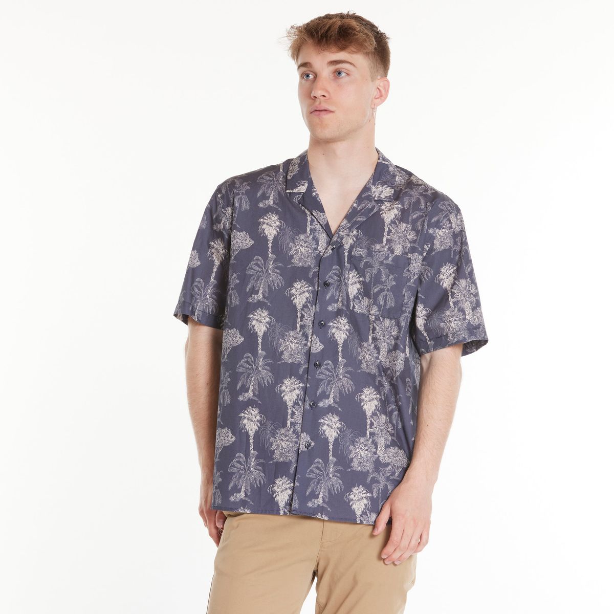 Elmer Palm SS Shirt - M