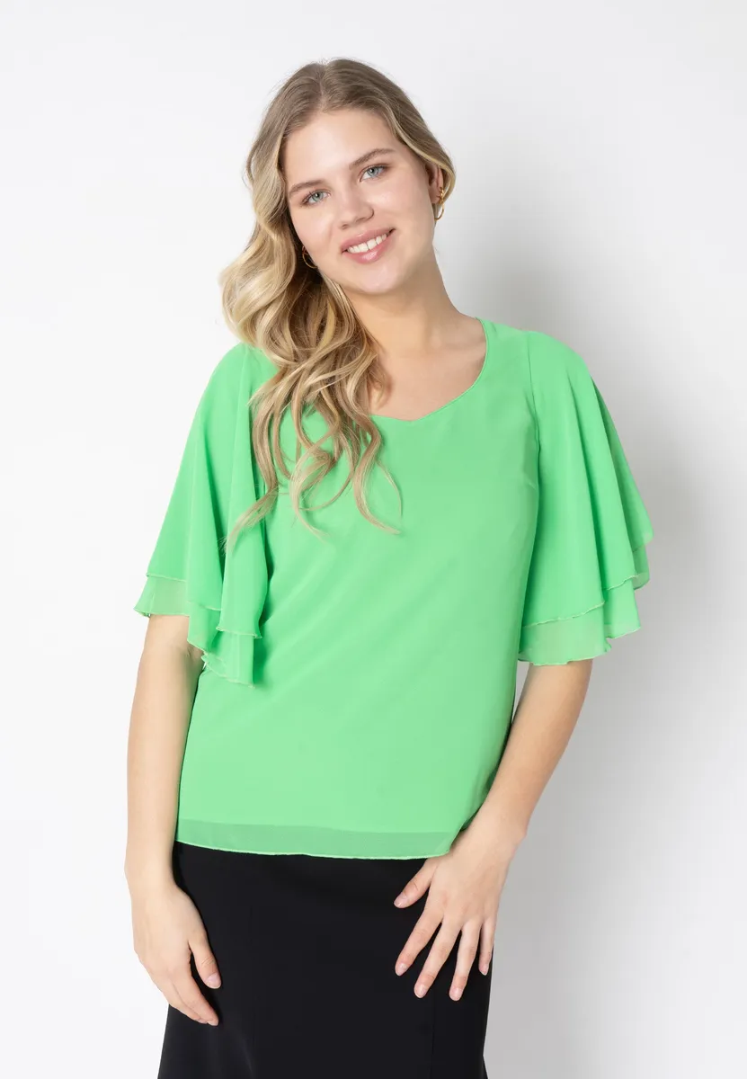 Elnobel - Flash Green - Bluse - 36