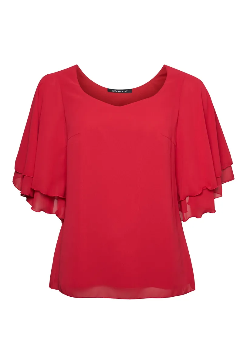 Elnobel - Red - Bluse - 38