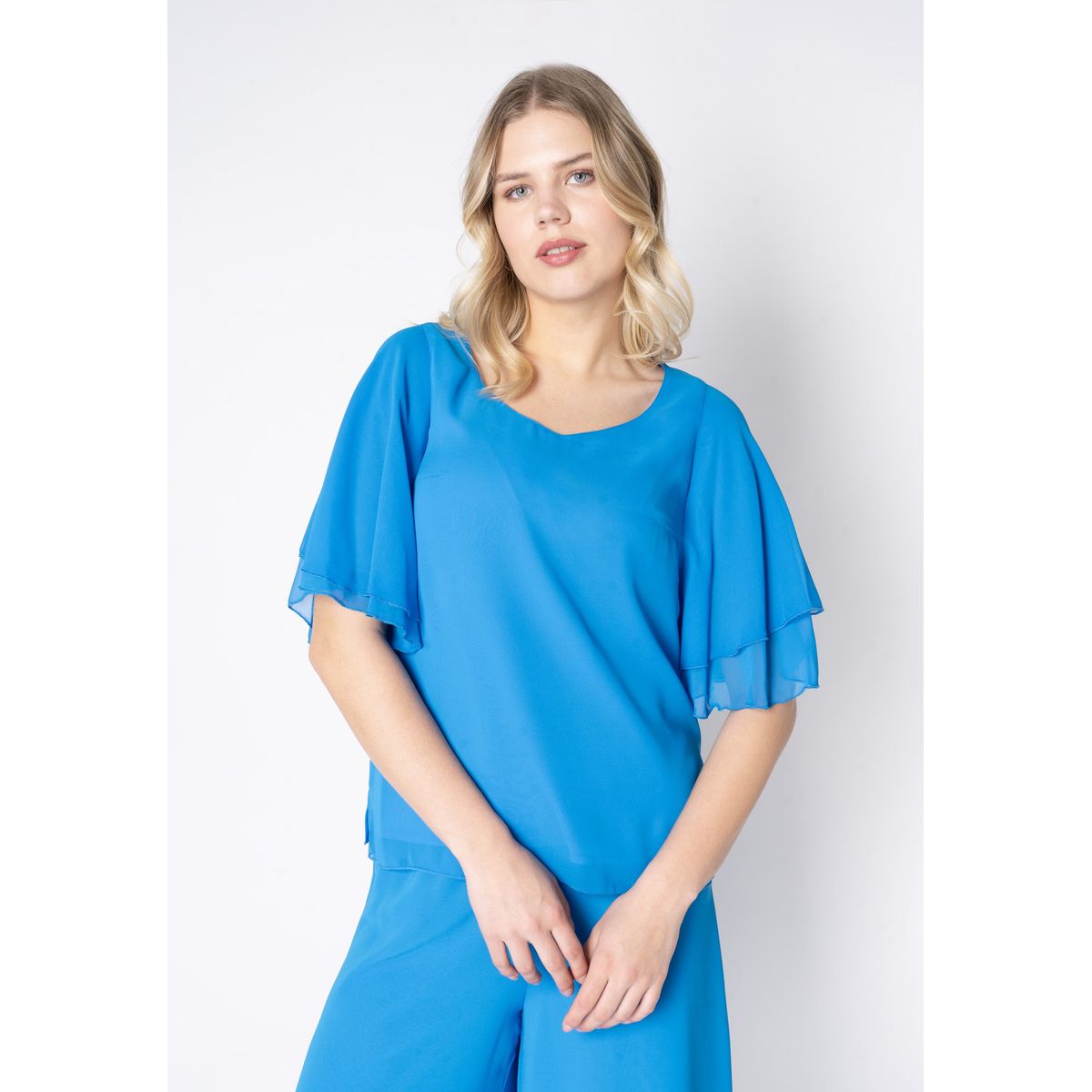 Elnobel - Turquoise - Bluse - 44