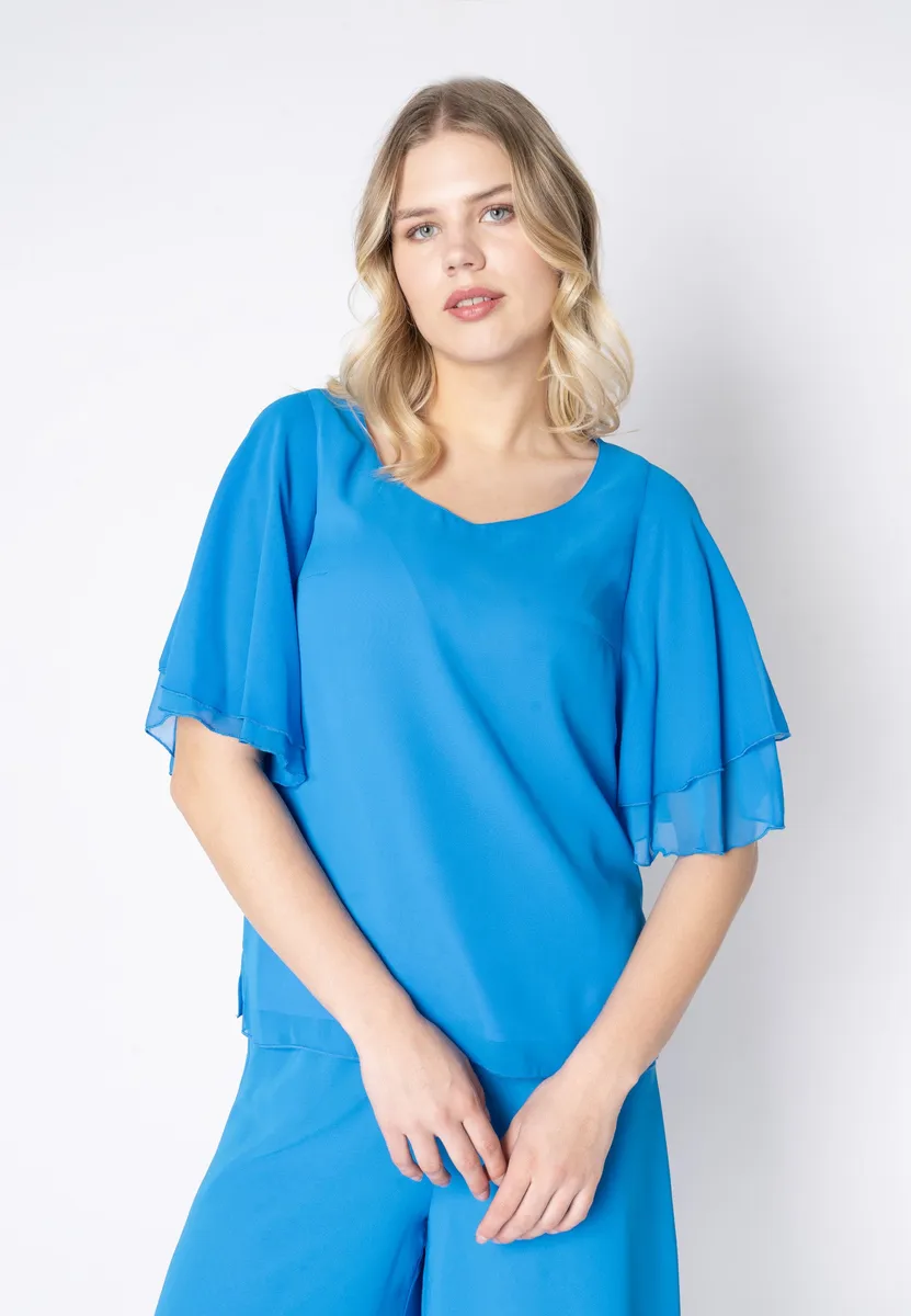 Elnobel - Turquoise - Bluse - 46