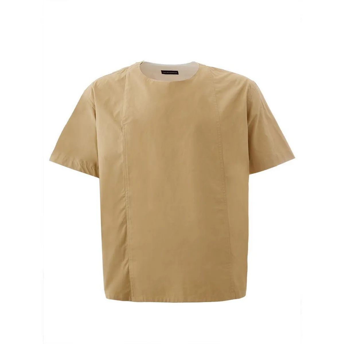 Emporio Armani Elegant Cotton Brown Shirt for Herre